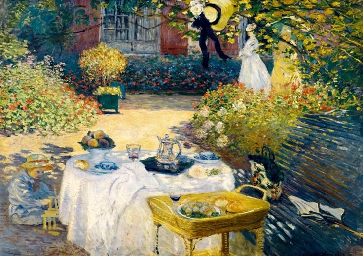 Puzzle Bluebird: Lunch 1873 - 2000 Pieces