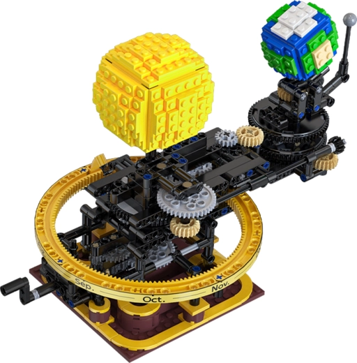 Detailed gears and an impressive display look