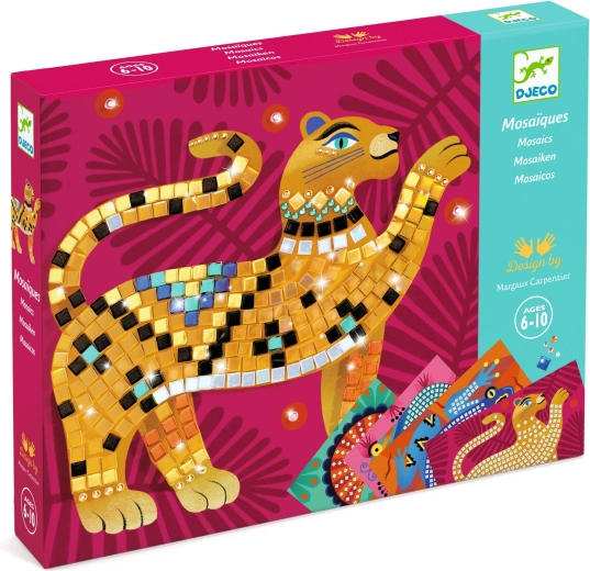 Djeco Glitter Mosaic Jungle