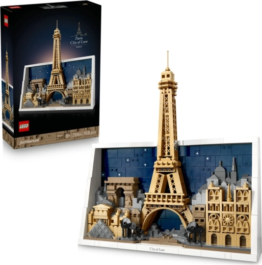LEGO Architecture Париж – градът на любовта, строителен комплект за възрастни