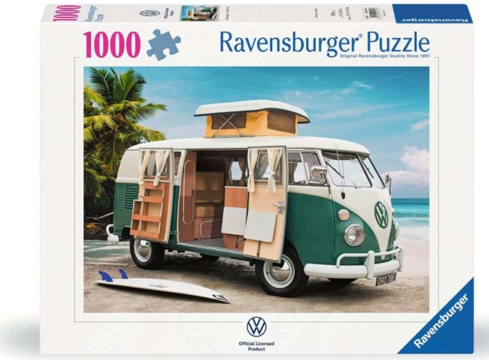 Пъзел Ravensburger кемпер Volkswagen T1, 1000 части
