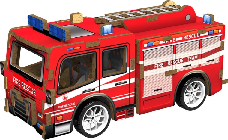 2Kids Toys 3D wooden puzzle fire truck
