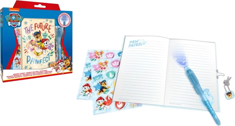 Paw Patrol – diary with magic pen