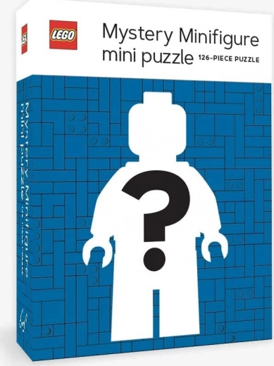 Пъзел LEGO тайнствена минифигурка 126 части – Синя