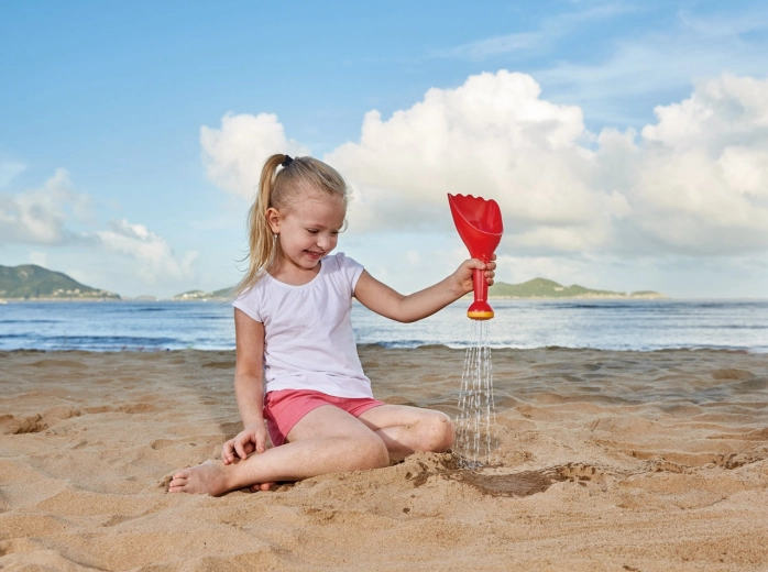 Fun with water and sand