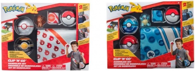 Pokémon Clip 'N' Go Bandolier комплект