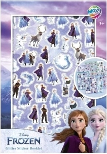 Glitter Stickers Frozen Kingdom A5 – 8 Sheets