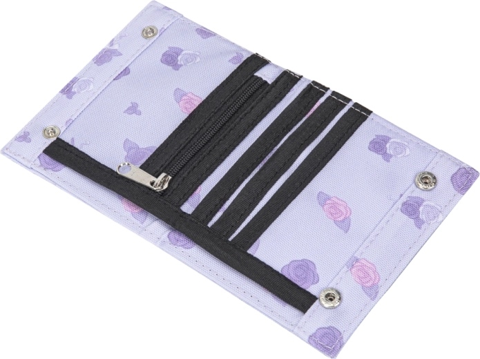 Zip coin pocket, banknotes always at hand