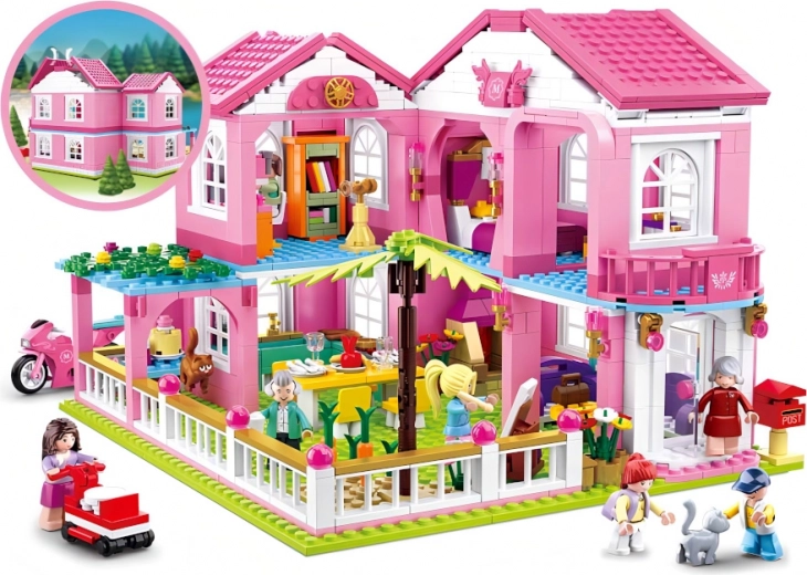 896 елемента и 7 фигурки за богата игра