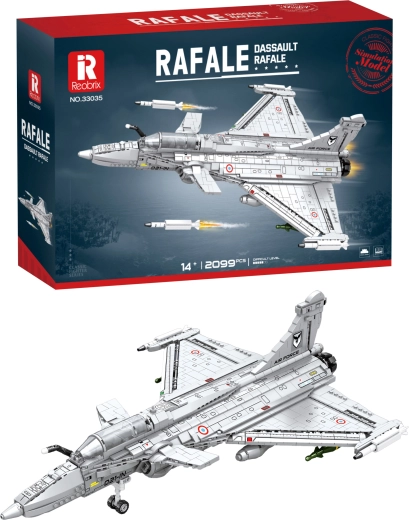 Dassault Rafale Fighter Jet Building Set – 2099 Pieces