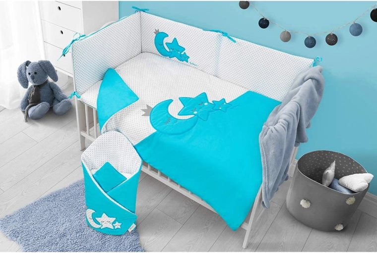 Soothing moon and stars motif