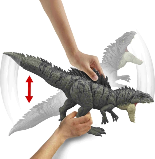 Movement controlled by dorsal spines