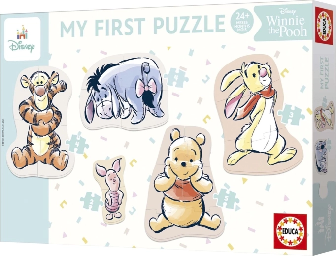 Educa baby progressive puzzle Winnie the Pooh 5 in 1 (2–8 pieces)