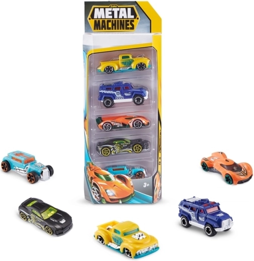 ZURU Metal Machines racing car set 5 pcs (assorted types)