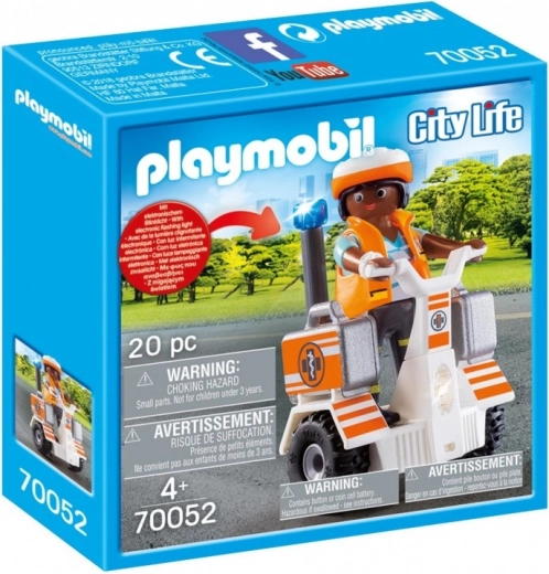 Playmobil City Life спасител на сегуей с аксесоари