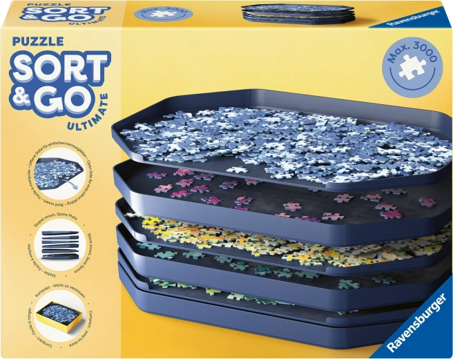 Ravensburger Deluxe Puzzle Sorting System Sort & Go