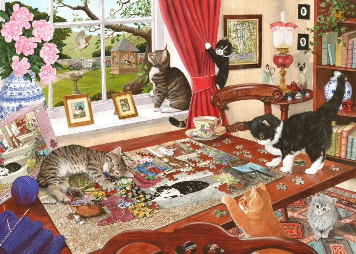 HOP Puzzle Paws 1000 pieces
