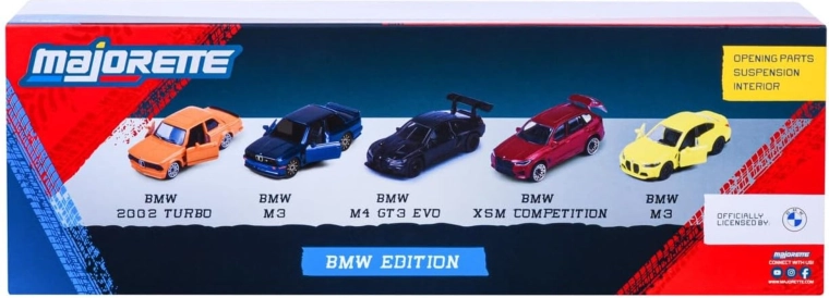 5 лицензирани BMW в един подаръчен комплект