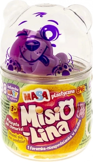 Misiolina lightweight yellow plasticine floating on water 60 g