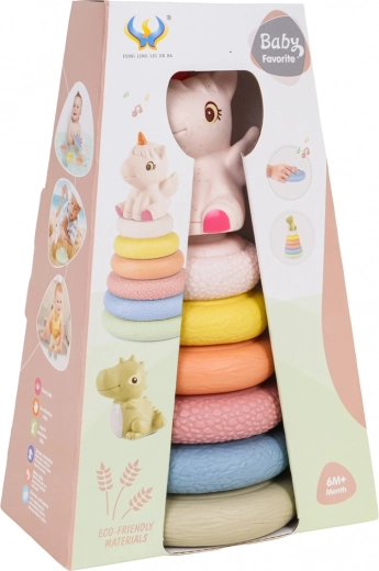 Eco sensory pyramid unicorn