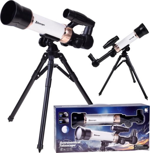 Astronomical telescope for kids 30x/60x with tripod and finder scope