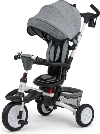 Milly Mally tricycle 6in1 Stanley rubber grey