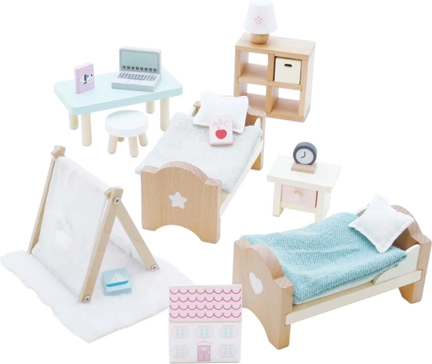 Le Toy Van Daisylane дървена детска стая за къща за кукли