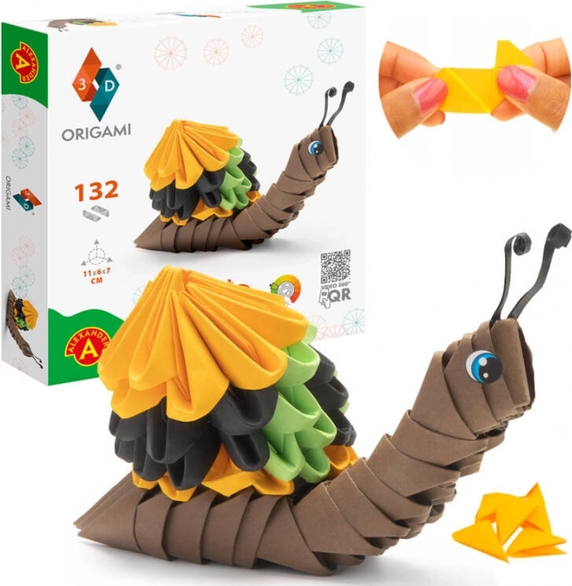 Alexander Креативно Origami 3D Охлюв