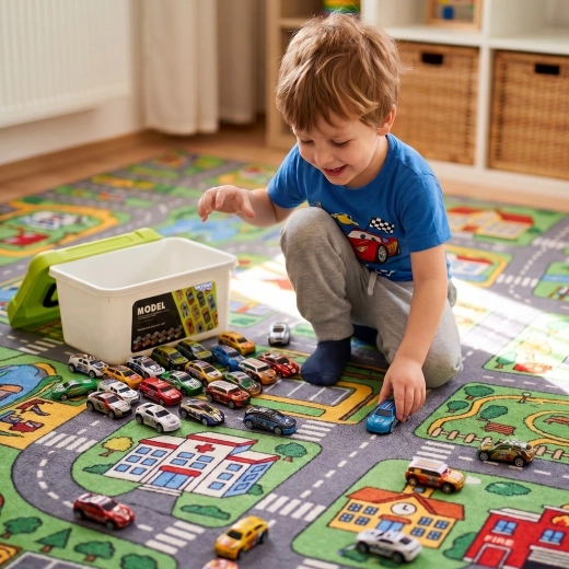 Play mat with roads