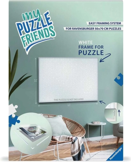 Ravensburger puzzle frame My Puzzle Friends 70 × 50 cm white