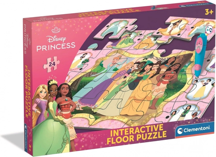 Floor Puzzle with Interactive Pen Princesses 24 Pieces