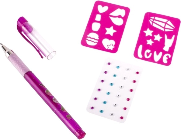 Блестящи самозалепващи камъчета