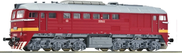 Дизелова локомотива Roco T 679.1 „Сергей“ ČSD H0