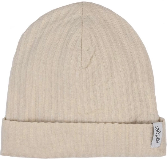 Lodger beanie seersucker birch (6–12 months)