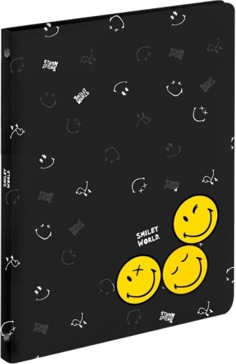 Класьор A4 с 4 ринга SMILEY WORLD от полипропилен