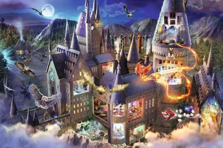 Ravensburger Puzzle Harry Potter: Hogwarts Castle 3000 Pieces