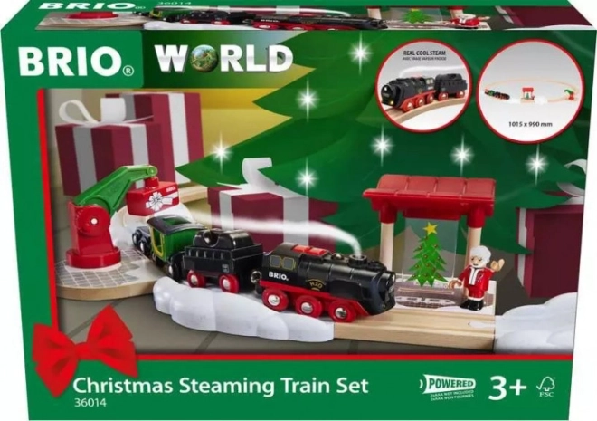 Christmas Steam Train Set BRIO