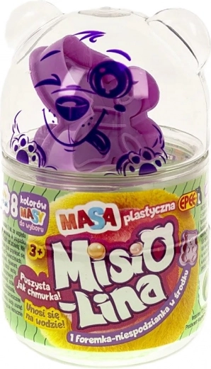 Misiolina lightweight floating clay – orange, 60 g