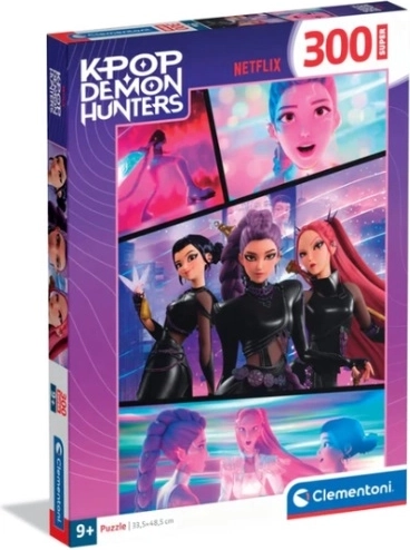 Clementoni puzzle 300 pieces K-Pop Demon Hunters