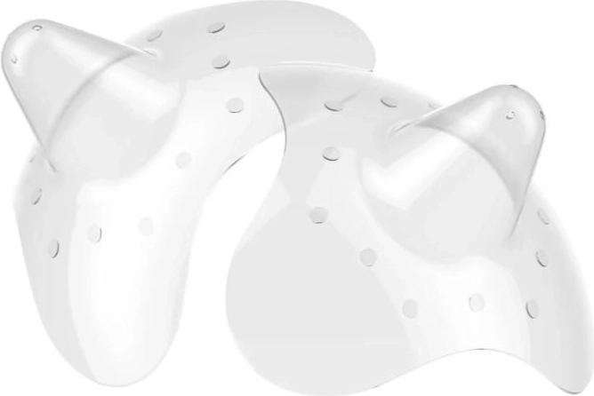 BABYONO Silicone Nipple Shields S