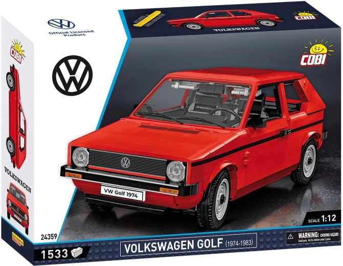 Cobi Volkswagen Golf (1974–1983) 1:12 конструктор