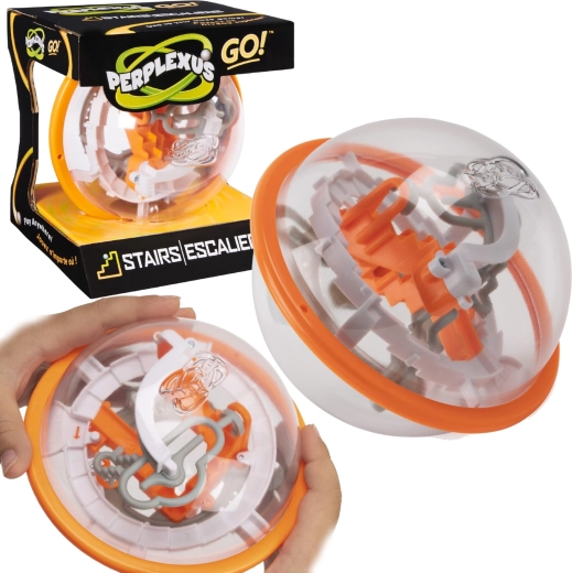 Perplexus GO! Стълби – 3D лабиринт с топче от Spin Master