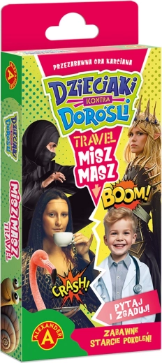 Misz Masz Деца срещу възрастни Travel – пътна семейна игра