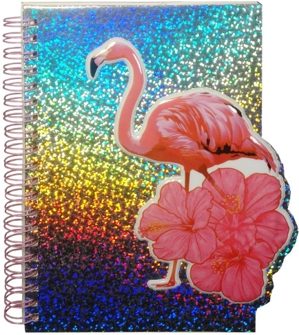 Holographic Diary with Flamingo