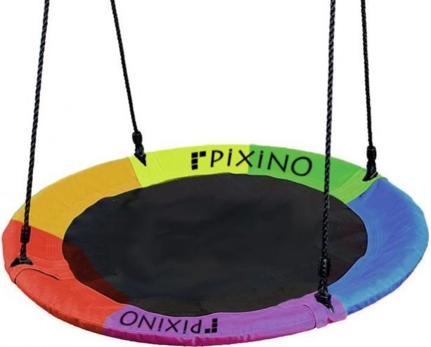 Pixino Люлеещ се кръг – птиче гнездо, цветен 110 см