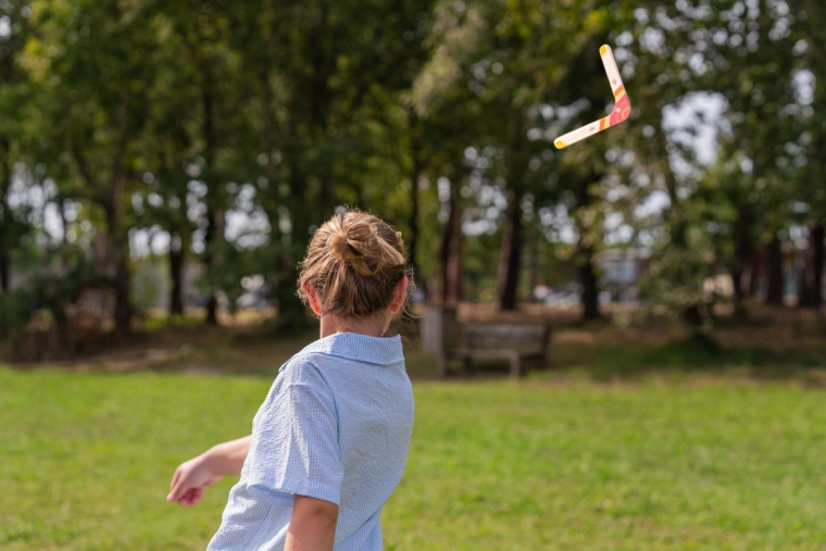 Practising the correct throw