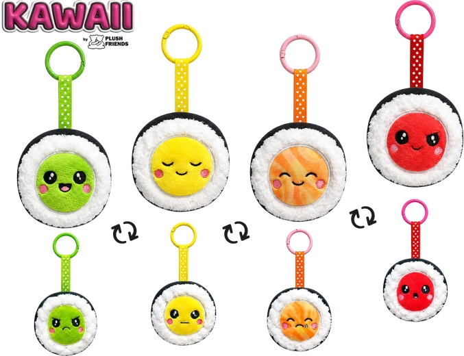 Плюшен ключодържател суши Plush Friends Kawaii - 1 брой