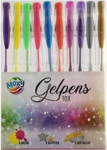 MOXY gel pen set - 10 pcs