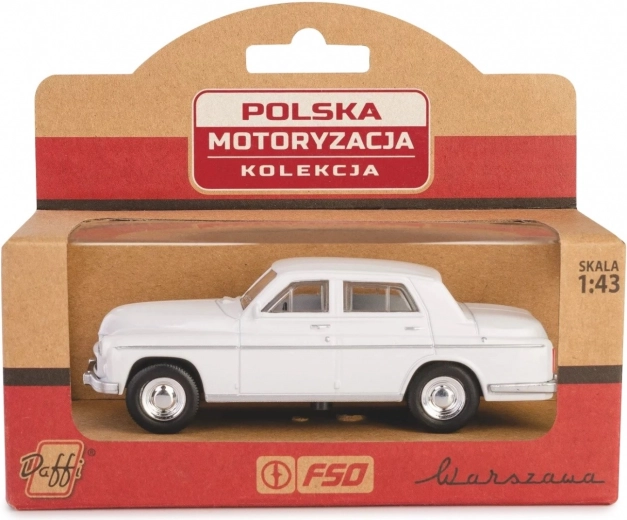 Collectible model FSO Warszawa 223 – white