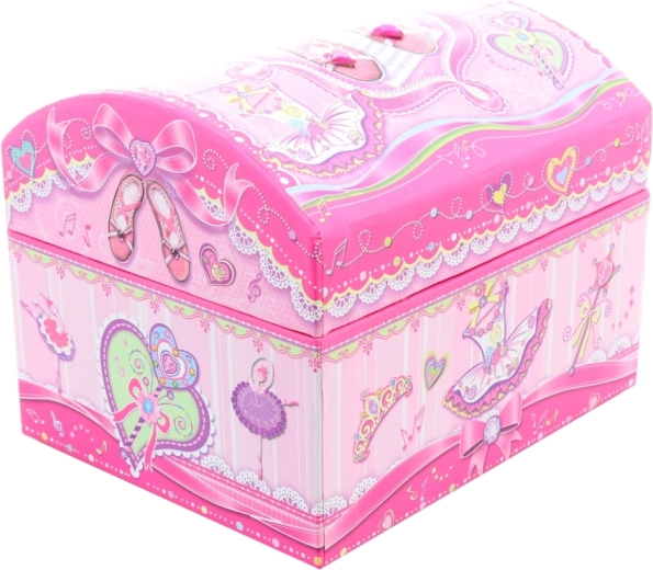 Decorative chest with mirror